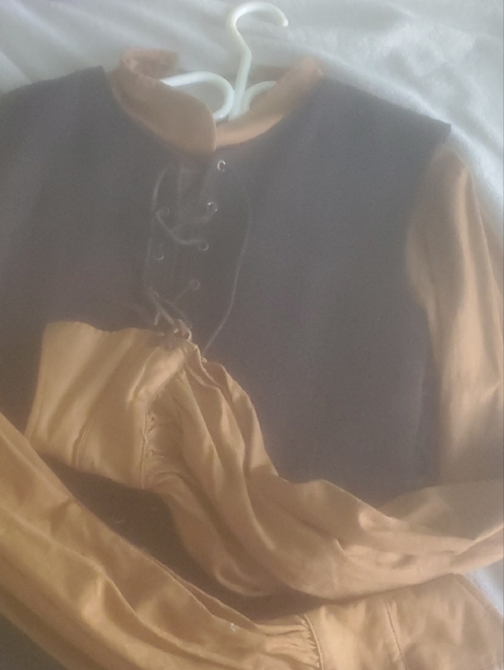 Medieval style formal vest and shirt